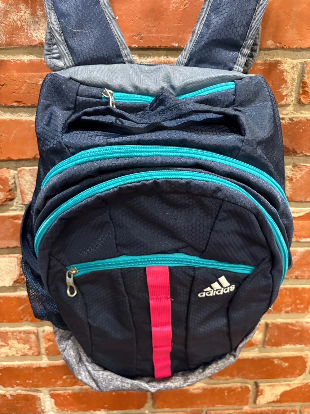 Adidas Navy Blue Athletic Backpack - Picture 3 of 7